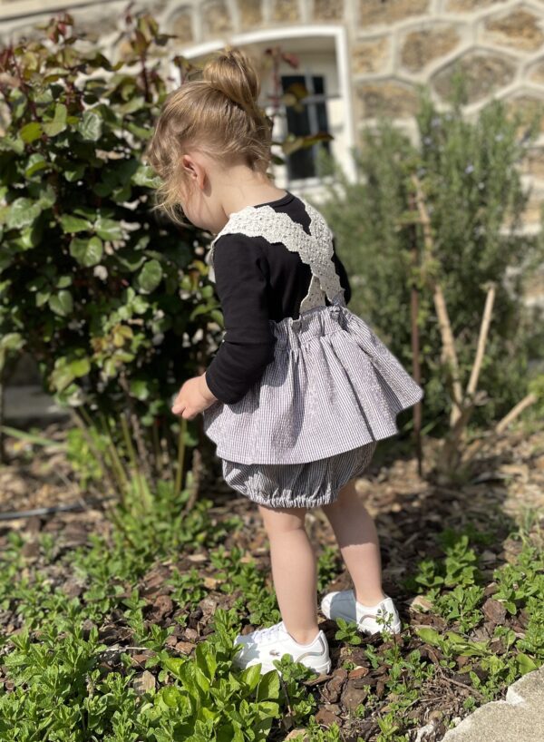 barboteuse zoé little eole sur fillette