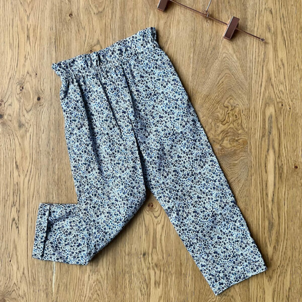 pantalon cassio little eole liberty bleu